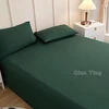 New Product 1pc 100%Polyester Solid Flat Sheet Mattress Covert(pillowcases need order ) 3