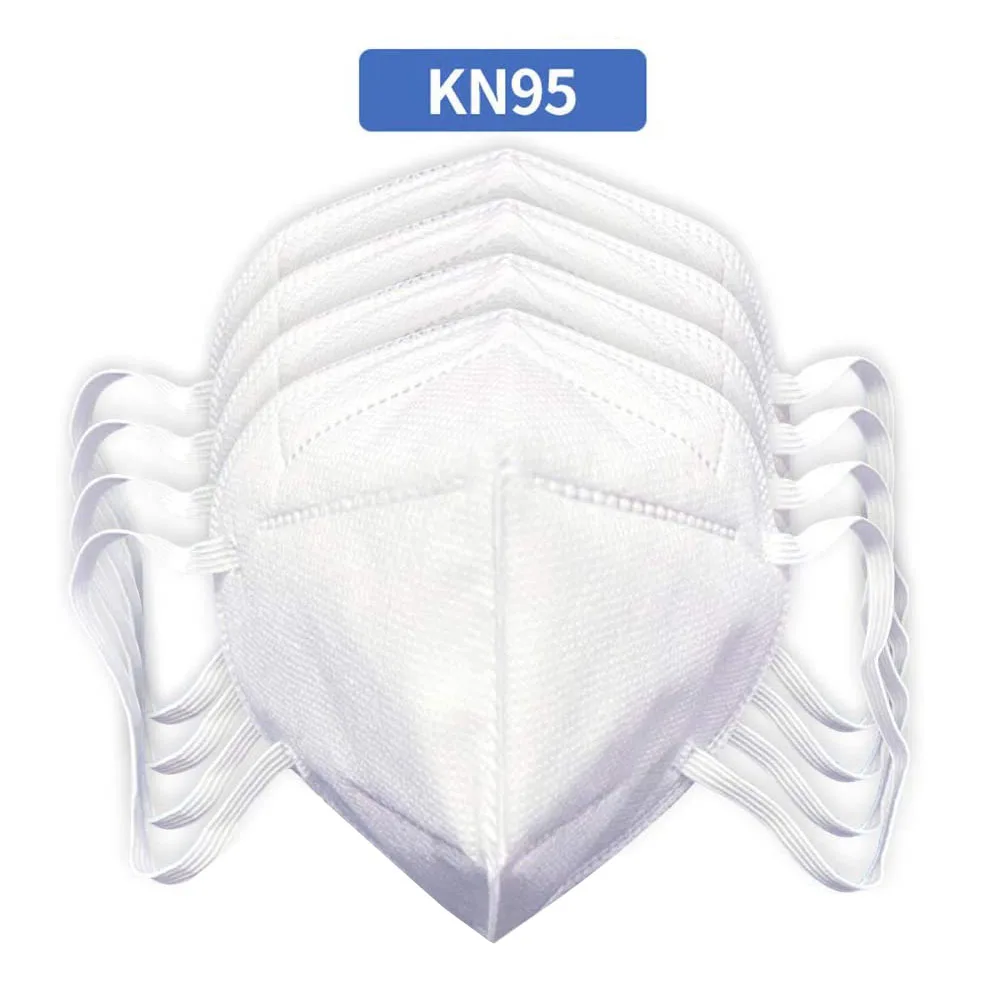 

5-Layer KN95 Breathable Respirator Medical Dust Full Face Mask with Free Adjustable Headgear Filtration Barrier against Germ
