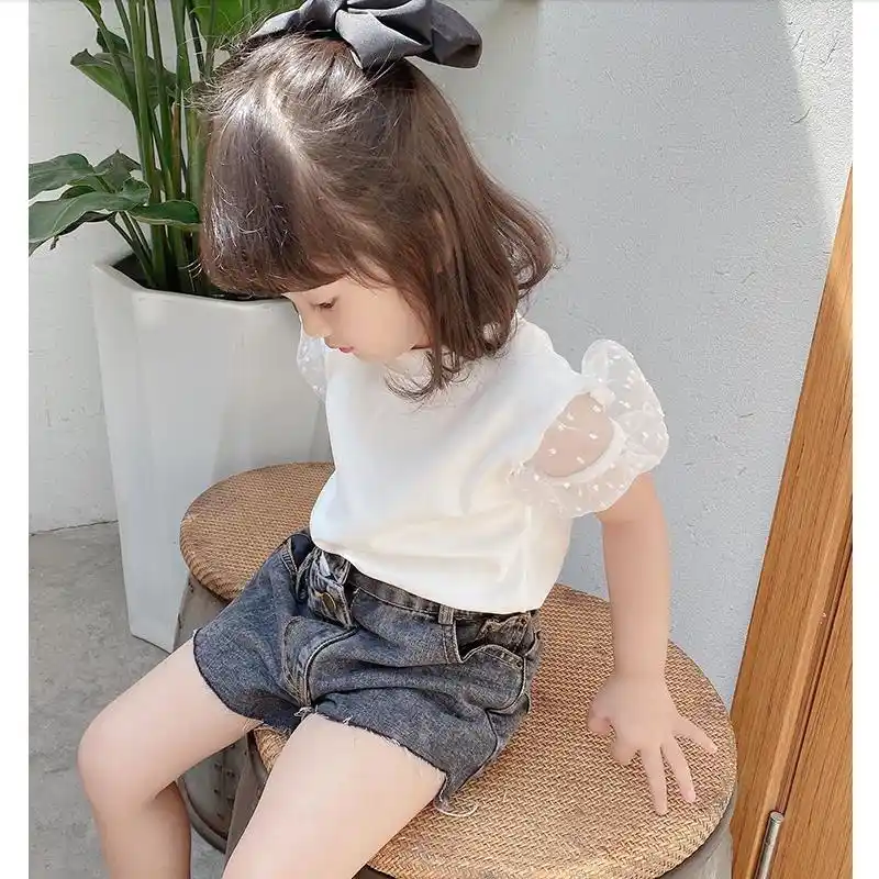 Baby T Shirt For Girl Clothing Summer New Princess Style Children S T Shirt Girls Short Sleeve Shirt Tops Clothes T Shirts Aliexpress