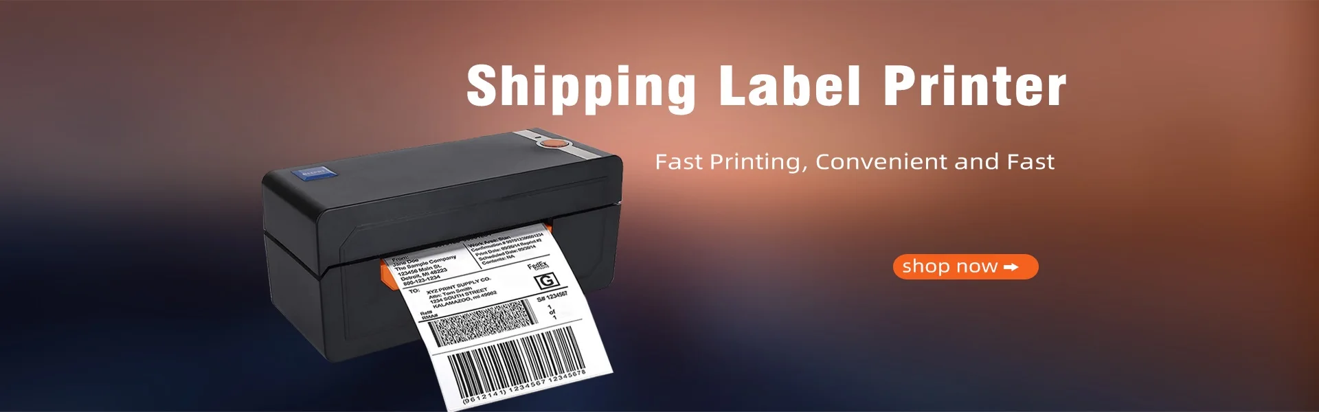 Hot vente Thermal Transfer et Direct Barcode thermique Label Printer