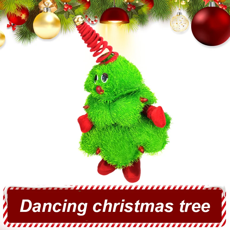 

Christmas Plush Animated Stuffed Animal Toy Singing Dancing Light Up Figure Singing Dance Plush Animated Stuffed Animal Toy Gift