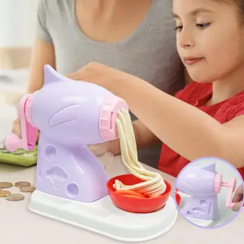 

DIY Playdough Clay Toy Plasticine Noodle Maker Kids Kitchen Play Toy Novelty and Beauty Random Color Necessary Fun Toys