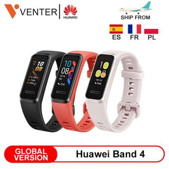 

Global Huawei Band 4 Smart Wristband 0.95'' Color AMOLED Touch Colorful Screen Swim Posture Detect Heart Rate Sleep