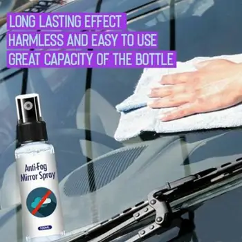 

150ml Anti-fog Agent Waterproof Rainproof Anitfog Spray Car Window Glass Bathroom Cleaner Car Cleaning Accessories