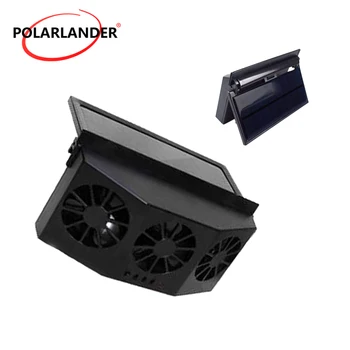 

Solar Energy Car Fan Car Gills Cooler Air Purifier System Air Vent Exhaust Fan Automatic Rechargeable 8W