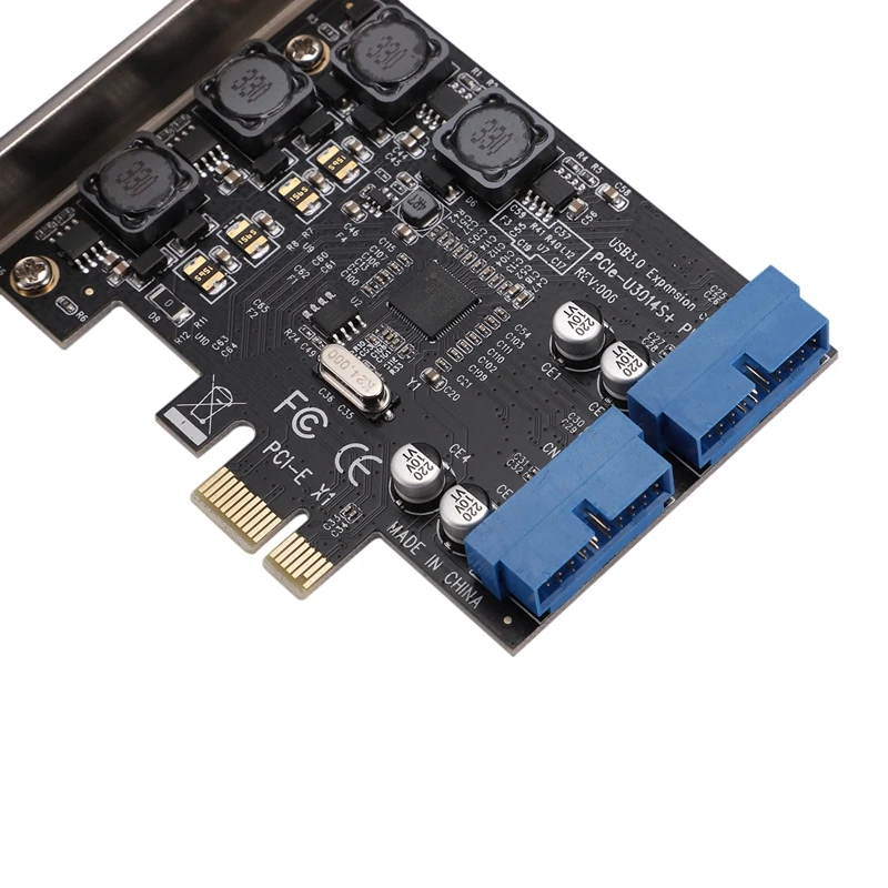 U3N014S PW4 Desktop Front PCIe Transfer USB3.0 19PIN Interface Adapter Card