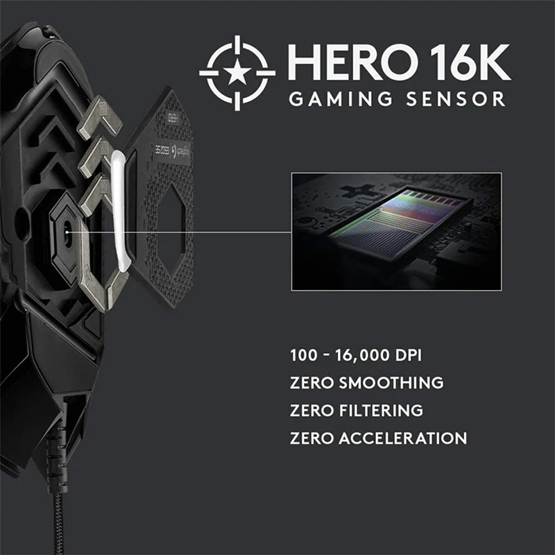 Новая Logitech G502 SE Hero высокопроизводительная Проводная игровая мышь RGB с 11