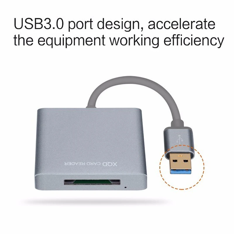 Кард ридер XQD 2 0 USB 3 высокоскоростной кард флэш памяти из алюминиевого сплава для