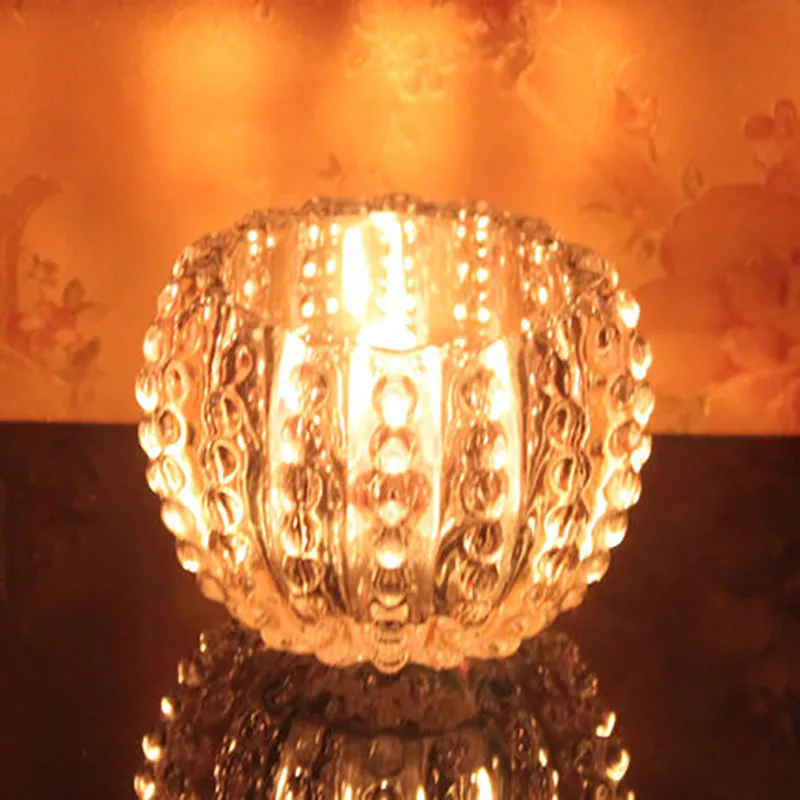 style1 Европейское стекло подсвечники Декор для дома День рождения Velas Decorativas подсвечник романтичный рождественские украшения для дома 50X014 - Цвет: style1