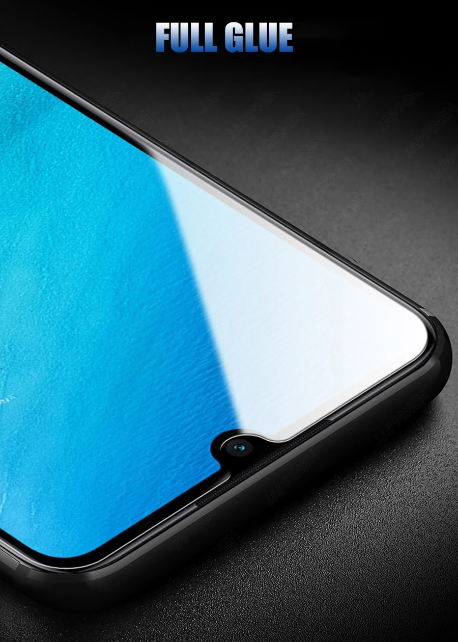 2 шт/партия 6D полное покрытие для клея закаленное стекло для Xiaomi Redmi Note 8 Pro Защитная пленка для экрана для Xiaomi Redmi Note 8