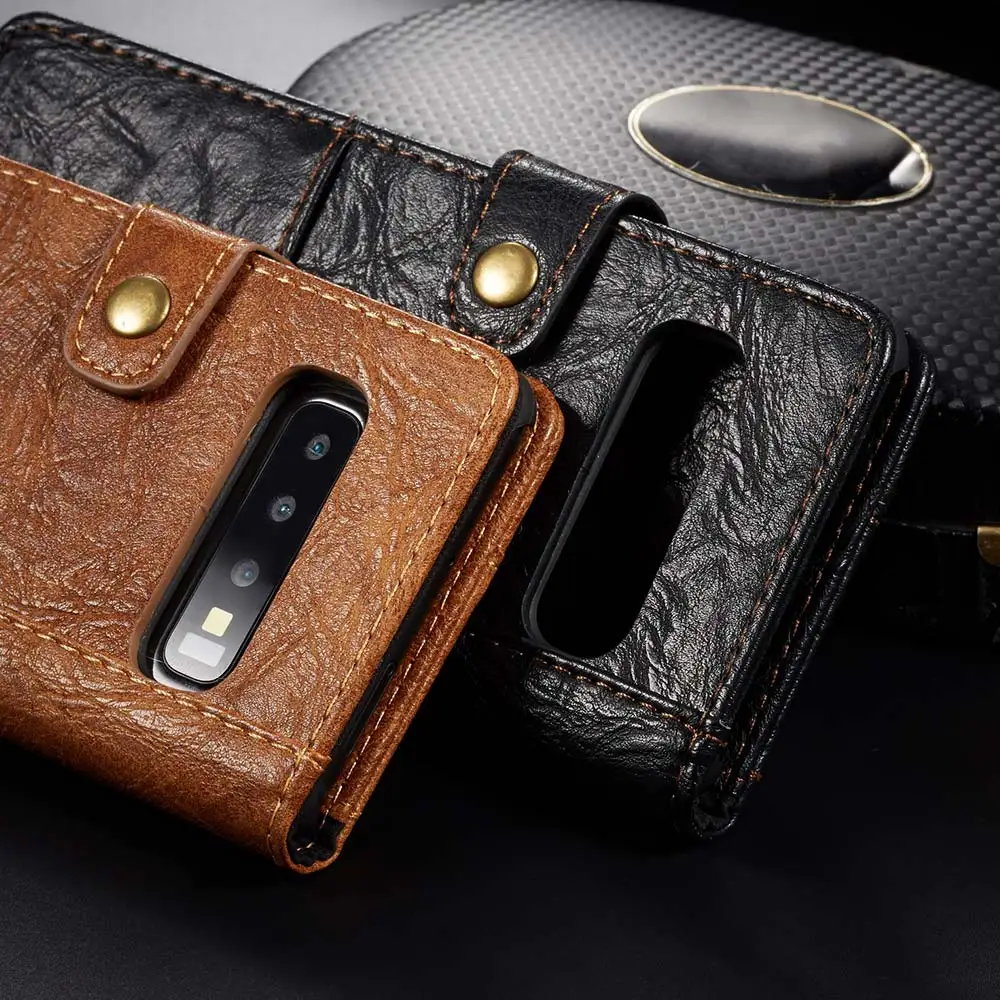 KISSCASE кожаный флип-чехол для телефона для samsung S10 S9 S8 Plus S10E S7 Edge, чехол для бизнес-книги для samsung Note 9 8 S8, чехол s