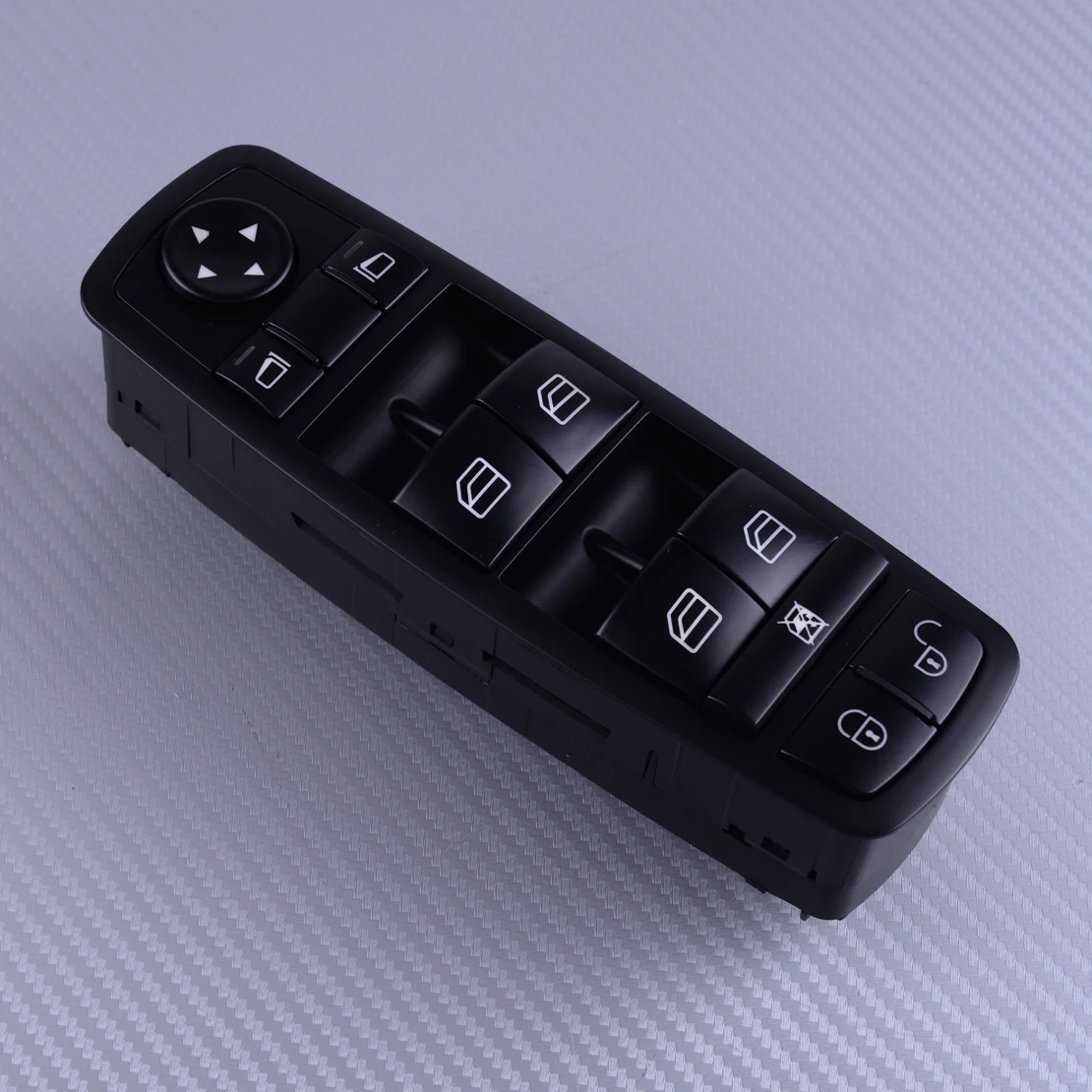 DWCX A1698206610 окно мастер переключатель кнопка ABS черный подходит для Mercedes-Benz A B класс W169 W245 2005-2007 2008 2009 2010 2011