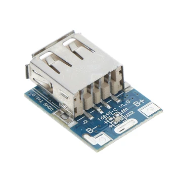 

Power Bank Charger Circuit Board Lithium Battery Charger Board Plate Boost Charging Module 5V 1A 3.7V DIY For Power Bank KOQZM
