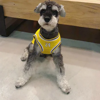 

Leisure Dog Sports Jersey Summer Vest Pet Cat Sweatshirt Football Basketball Jerseys Clothes For Small Medium Dogs Dropshipping