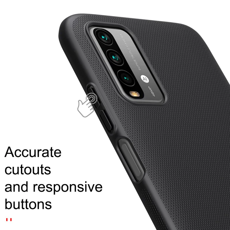 Nillkin Case For Xiaomi Redmi 9T Frosted Shield Hard Plastic Matte Back Cover Shell xiaomi leather case