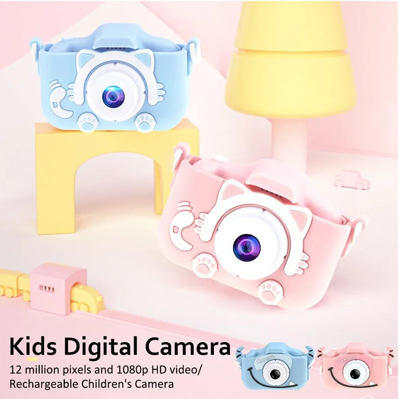 

x8 2.0 inch Screen Kids Camera Mini Digital 12MP Photo Children Camera with 600 mAh Polymer Lithium Battery Toys Gift