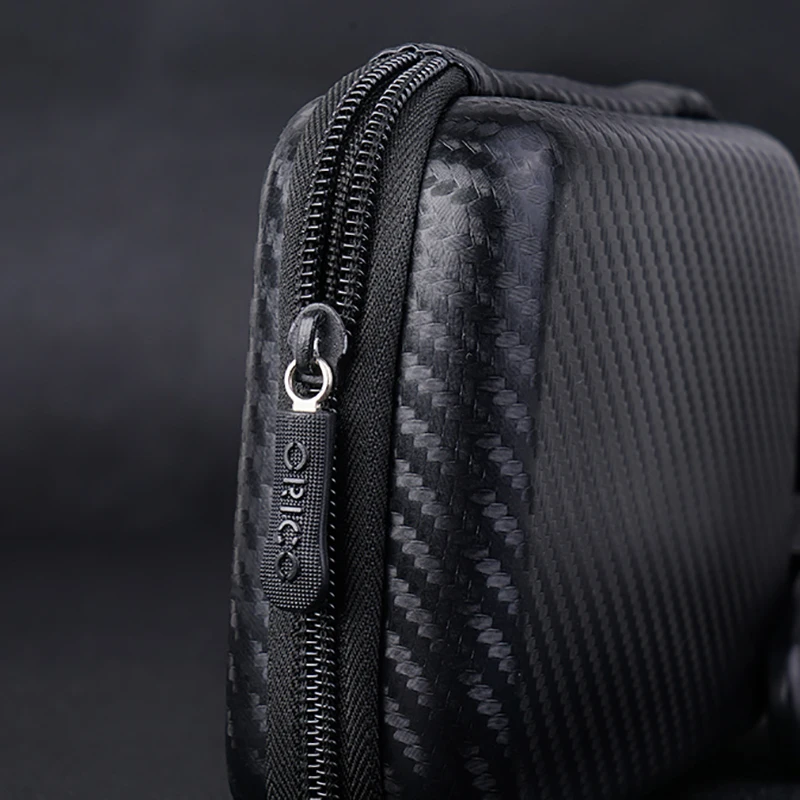 ORICO Shockproof HDD SSD Hard Drive Protective Case USB Cable Earphone Pouch Dual Buffer Layer Anti-Static External Storage Bag