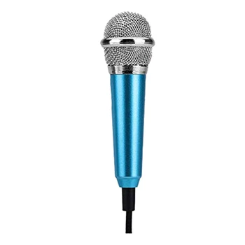 

Mini Microphone with Omnidirectional Stereo Mic for Voice Recording,Chatting and Singing on Apple Phone,Android
