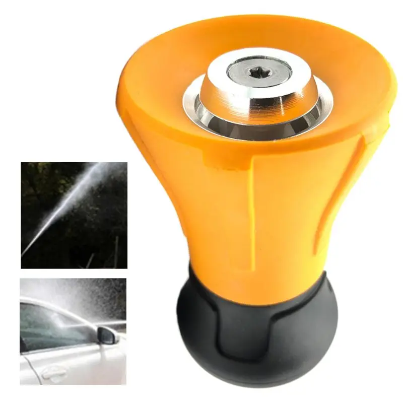 Garden High Pressure Water Spray Hose Nozzle Large Flow Sprinkler Adjustable Car Household Tools 2 Colors
