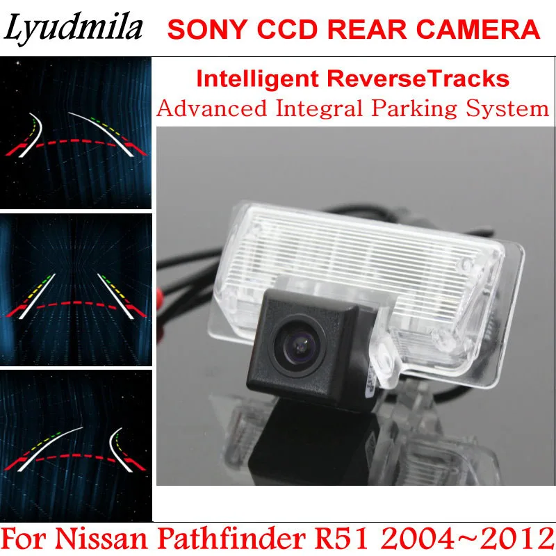 Автомобильная Hd камера заднего вида CCD камера заднего вида для Nissan Pathfinder R51 2004~ 2012