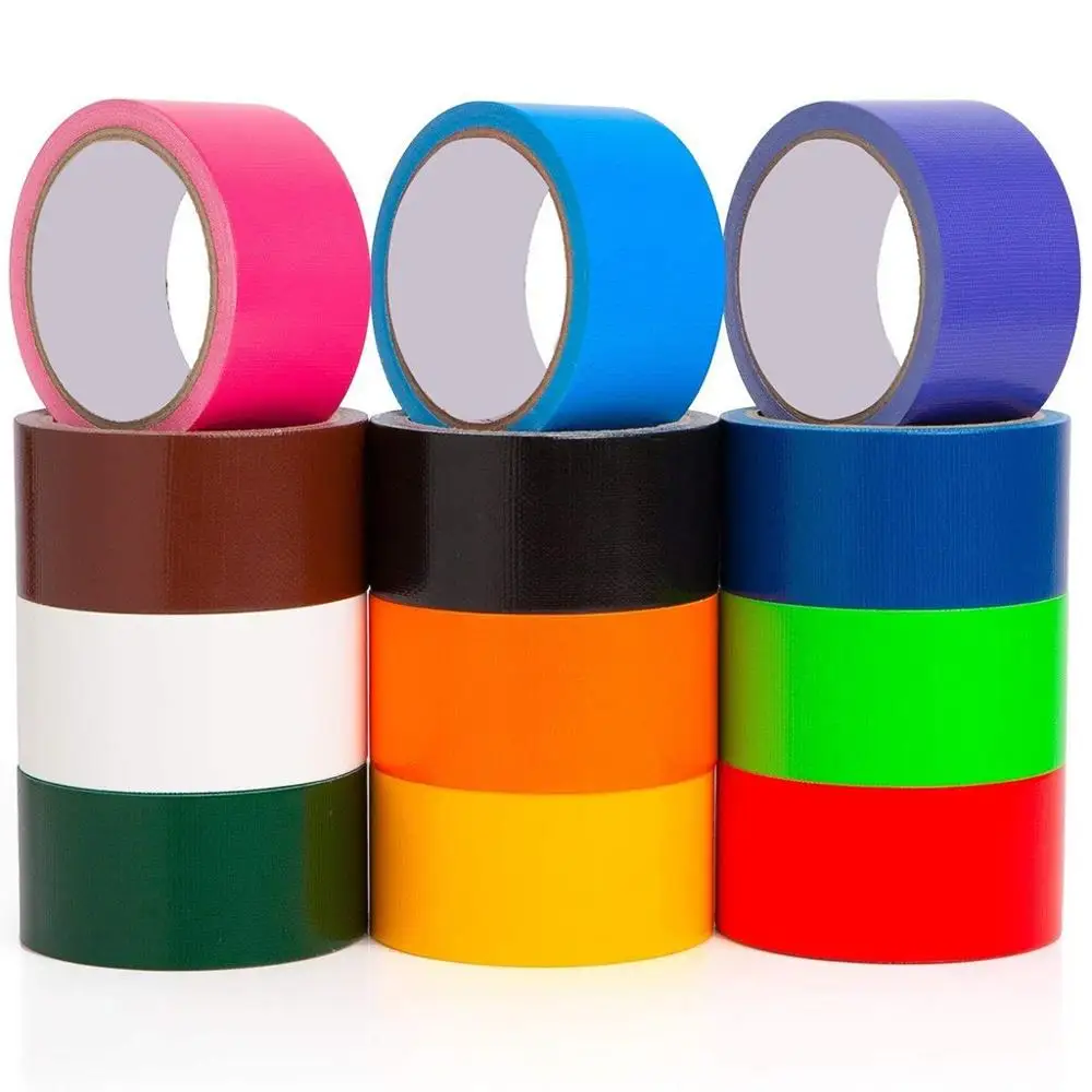 Multicolor Мульти цветной клей ленты клейкие ленты 12 цветов 10 ярдов x 2 дюймов рулоны трубопровода tapeDIY украшения& xs - Цвет: Multicolor