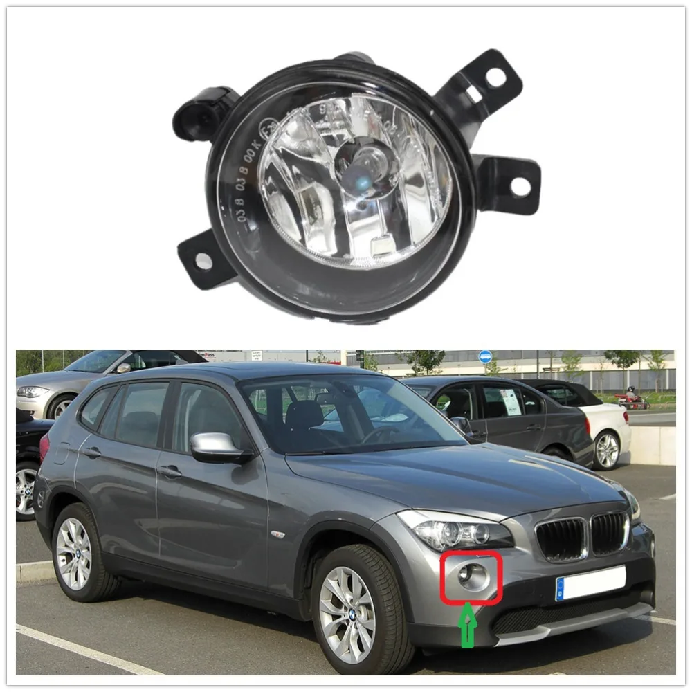 Left Side Fog Light For BMW X1 E84 2009 2010 2011 2012 2013 2014 2015 Front Halogen Fog Lamp Fog Light With Bulb