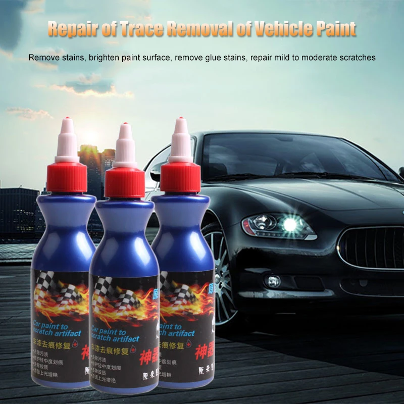 

Newly Car Artifact Light Scratch Repair Wax Universal Auto Car Paint Dent Care Pen Polishing Repair Agents VA88