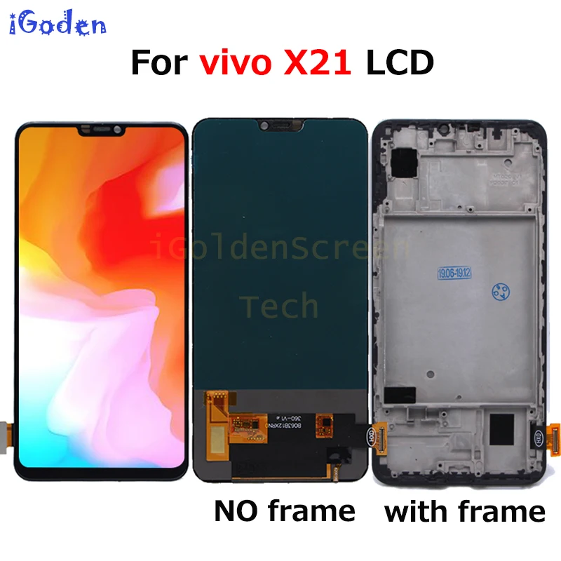 

6.28" For VIVO X21 LCD Display Touch Screen Digitizer Assembly Parts For Vivo X21 Display Screen Free Shipping