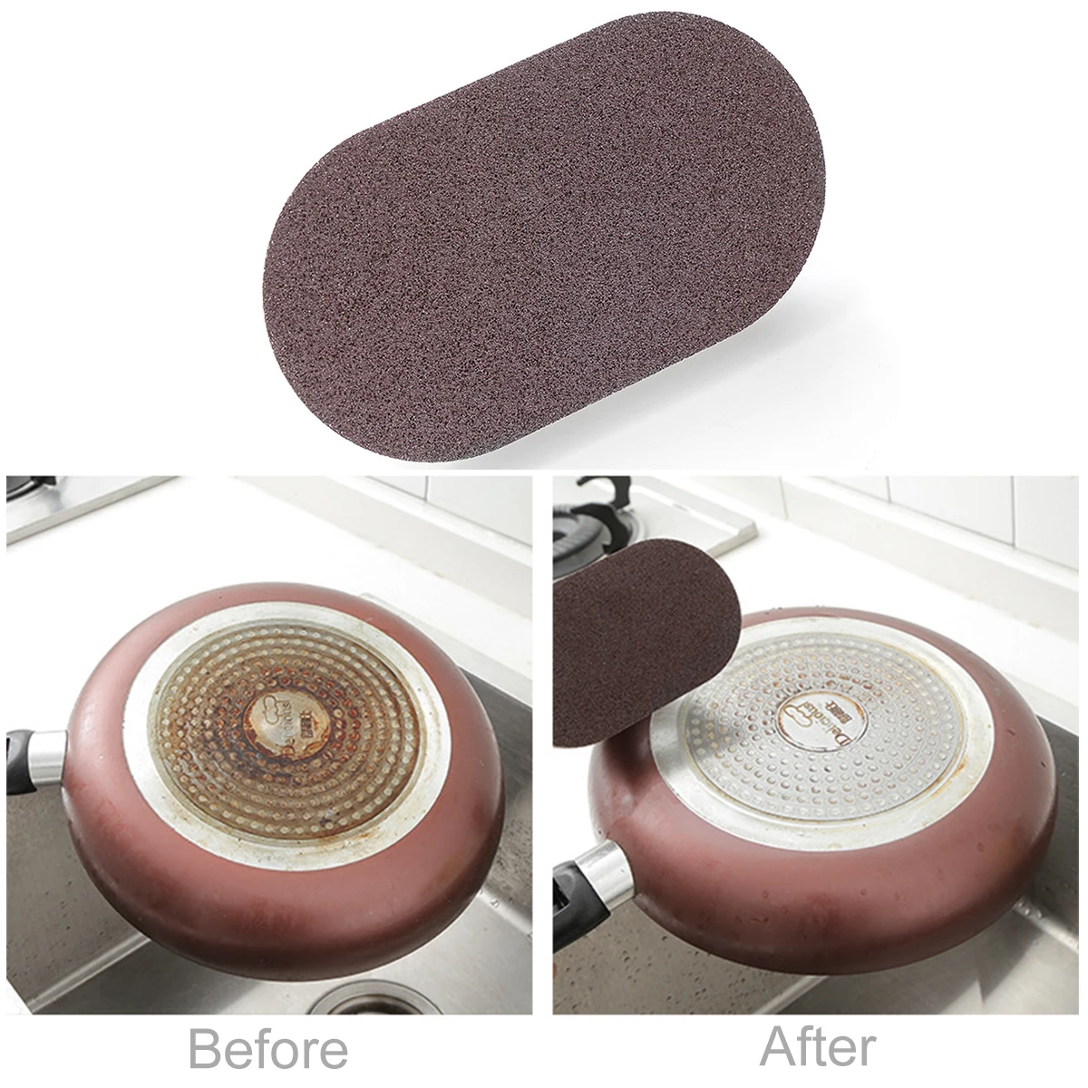 

Strong Decontamination Bath Brush Sponge Tiles Brush Hot Sale Home Magic Strong Decontamination Bath Brush Kitchen Clean Tools