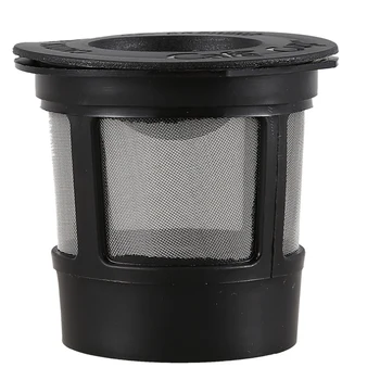 

New Reusable Single Cup For Keurig Solo Filter Pod K-Cup Coffee Stainless Mesh Black Pattern:1 Pc