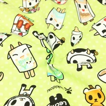 140*50 см мультфильм корова Единорог Хлопок Ткань Детская рубашка юбка Diy ручной работы дизайнерское постельное белье домашний кошелек из ткани одеяло