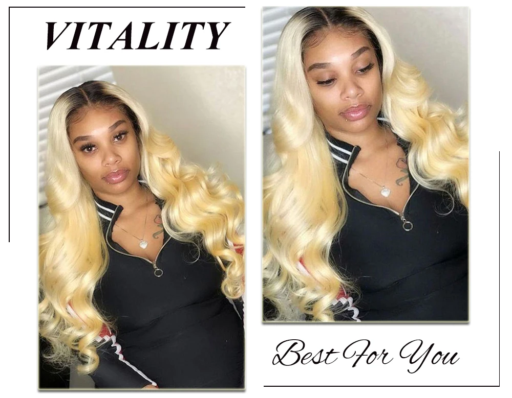 Malaysian T1B613 Human Hair Bundles Body Wave Double Weft Hair Weave Julia 134 Bundles Deals Honey Blonde Hair Extensions (6)