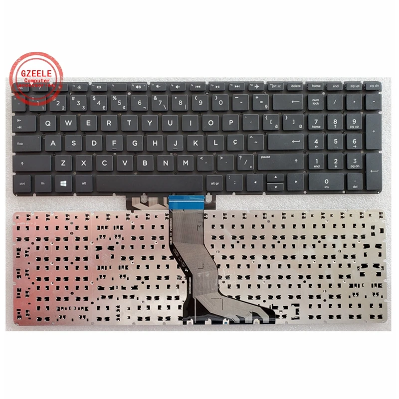 Tastiera Per Laptop Brasile Br Per Hp Pavilion 15-Bw 15-Bs 250 G6 255 G6 256 G6