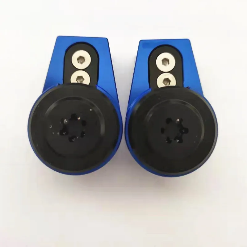 blue Детали мотоцикла nmax nvx155 CNC Задний амортизатор охранное устройство защита от взлома защита от кражи Fix код для YAMAHA NMAX 155 L155 - Цвет: blue