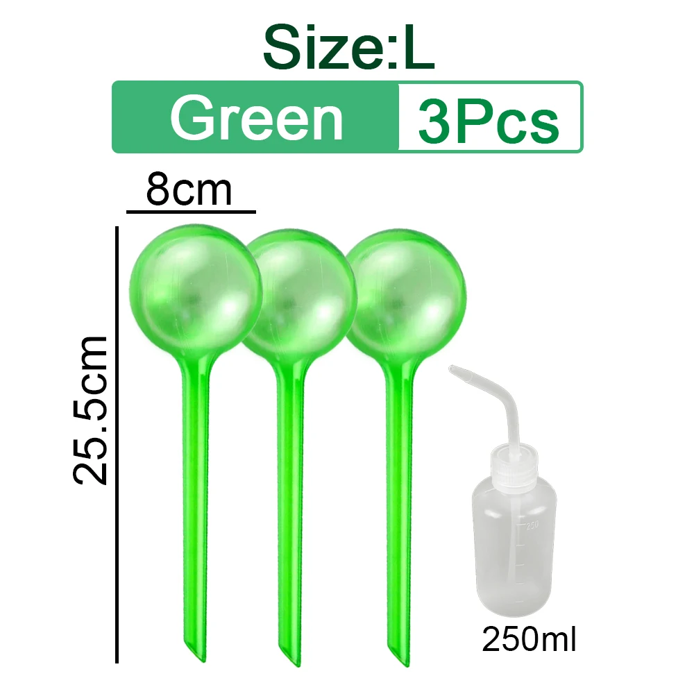 3/6/10PCS Automatic Plant Watering Bulbs Self Watering Balls House Garden Water Can Houseplant Device Drip Irrigation System