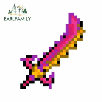 

EARLFAMILY 13cm x 11.2cm for Terraria Waterproof Fine Decal Anime Fashion Personality Car Sticker Bumper Windshield
