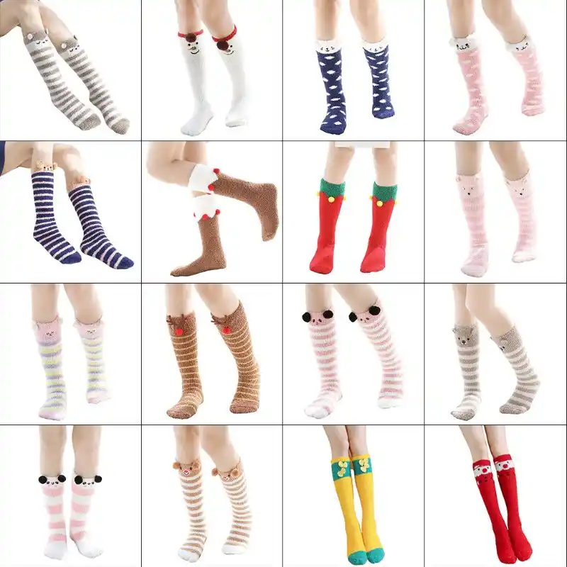 fuzzy knee high boots