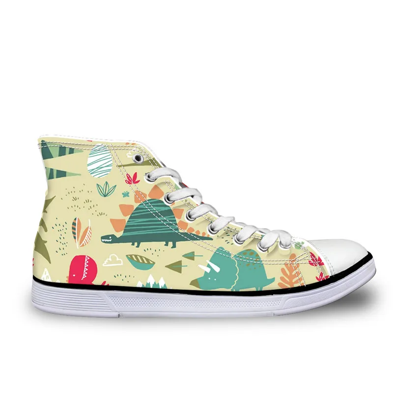 Children's Shoes Cute Dinosaur Kid New Fashion Vulcanized Shoes for Boys Girls Leisure Shoes Classic Casual Sneakers Customized