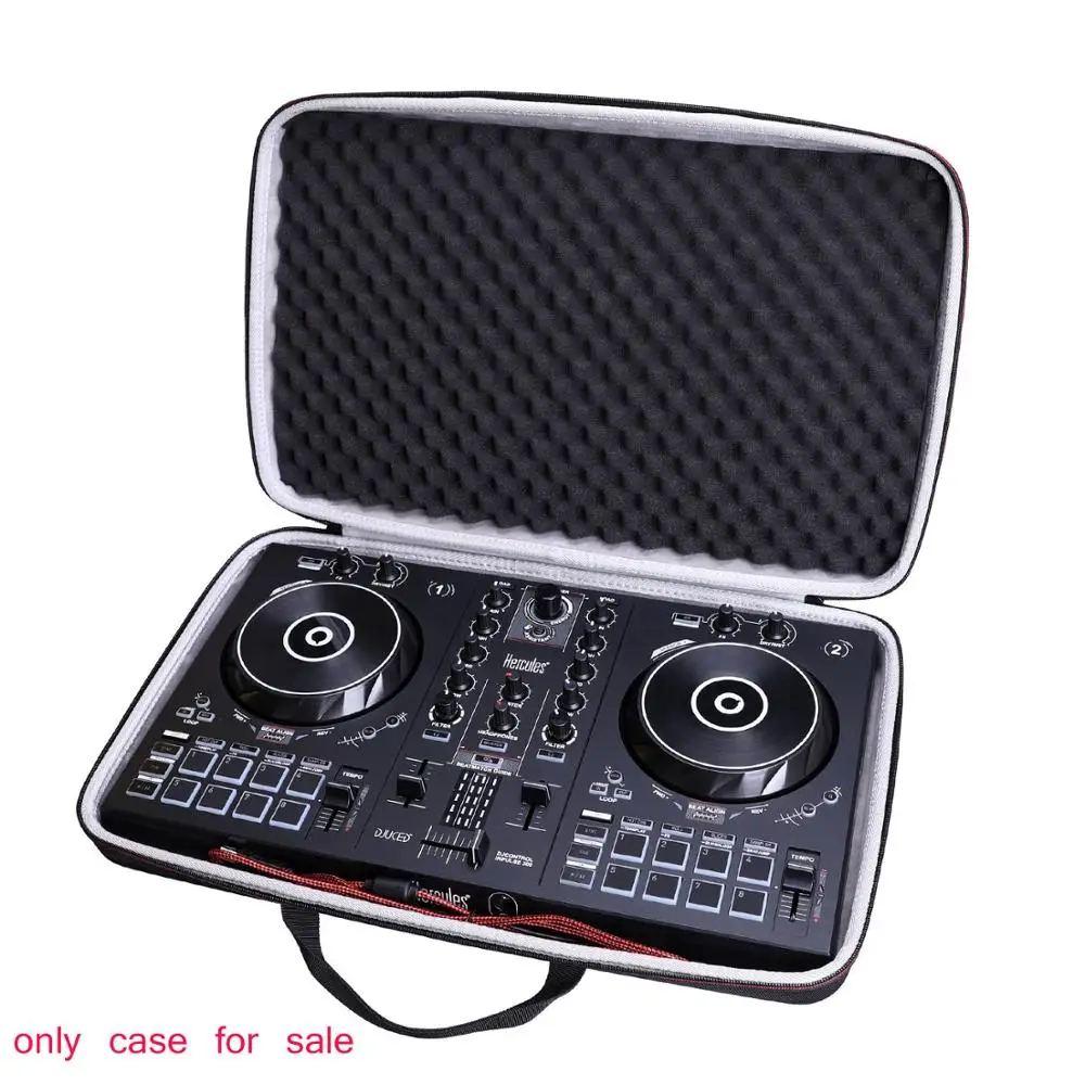 Rígido de Eva Ltgem para Hercules Usb de 2 Estojo Djcontrol Inpulse Controlador Canais 300 - Image 2