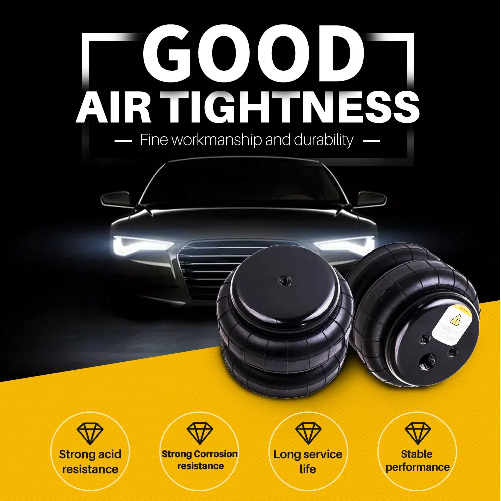 2 шт. Стандартный 2500 фунтов лёгкий нейлоновый трос пневматическая сумка двойной