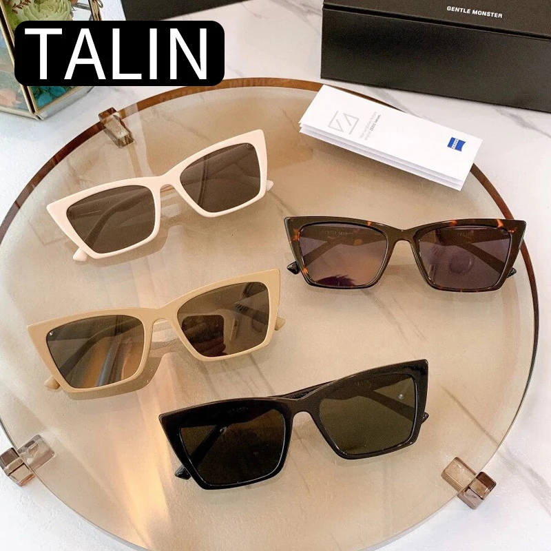 Gentle Monster Sunglasses For Men Women 2021 Vintage Luxury Brand Designer Trending Products UV400 Acetate TALIN GM Sun Glasses reader sunglasses