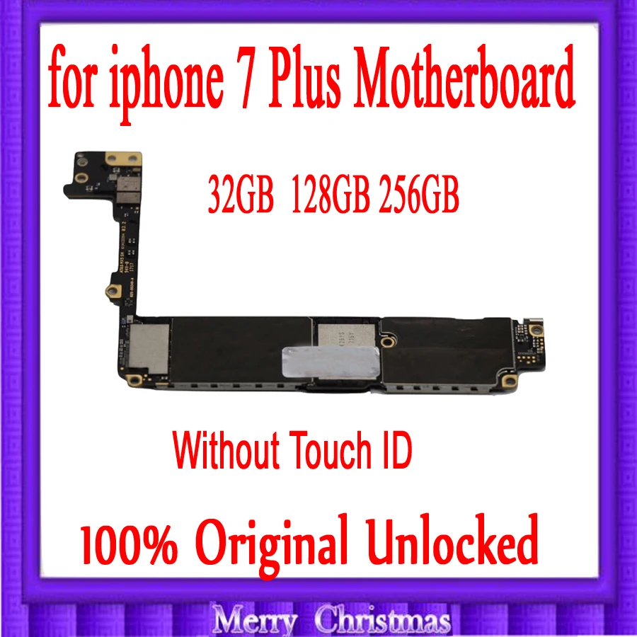 Хорошо протестирована, разблокирована для iphone 7 Plus материнская плата с/без Touch ID, Оригинальная для iphone 7 P материнская плата
