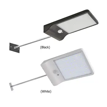 

IP65 Waterproof Solar LED Wall Lamp Human Induction Sensor 3 Modes Outdoor Light High Conversion Low Power Consumption