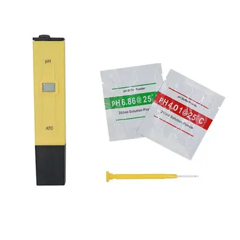 

Ph Test Pen Ph Meter Ph Tester Ph Value Detector Aqua Acid Tank Fish Water Quality With Temperature Compensation Atc