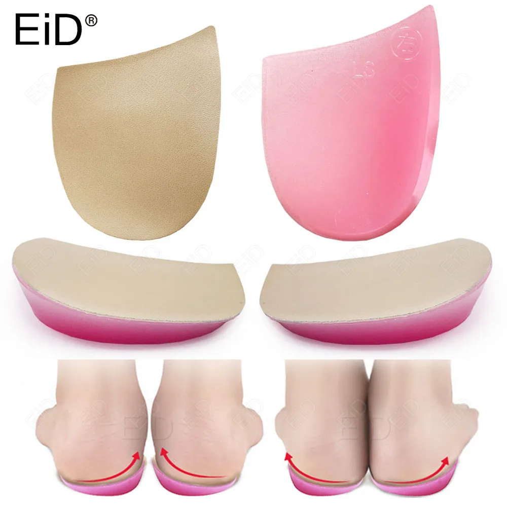 XO Legs Orthotic Insoles Arch Support Silicone Flat Foot Corrector Shoe Cushion Insert Gel High Heel Pads
