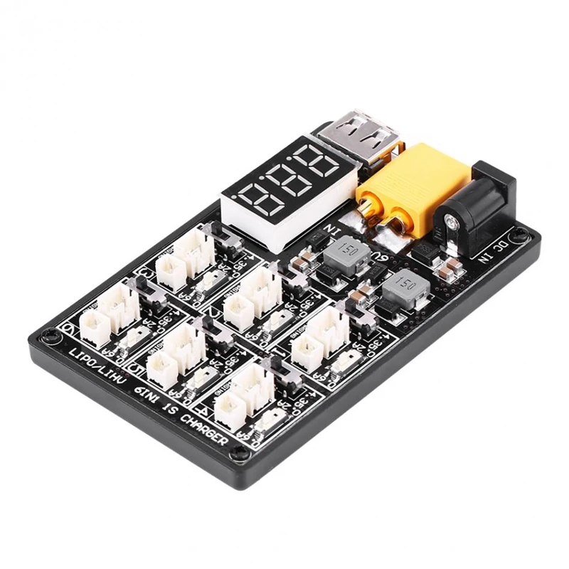 6в1 LiPo зарядная плата 1S LiPo зарядное устройство зарядная плата RC Аксессуар с интерфейсом USB