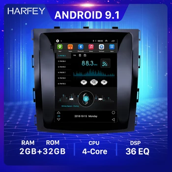 

Harfey 9.7 inch Android 9.1 Car Stereo Radio Head Unit GPS Navi for 2015-2017 Great Wall Haval H9 Support OBD2 Rearview Camera
