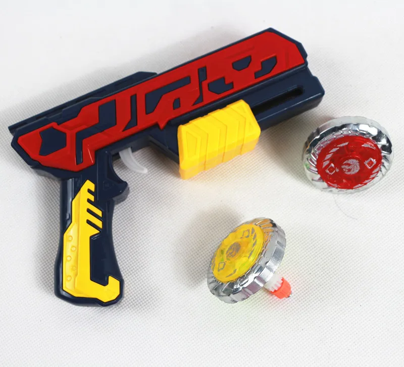 

2019 New Style CHILDREN'S Toy Burst of Spinning Speed Variable Light Spinner Boy Pistol Transmitter Battle Spinner Set