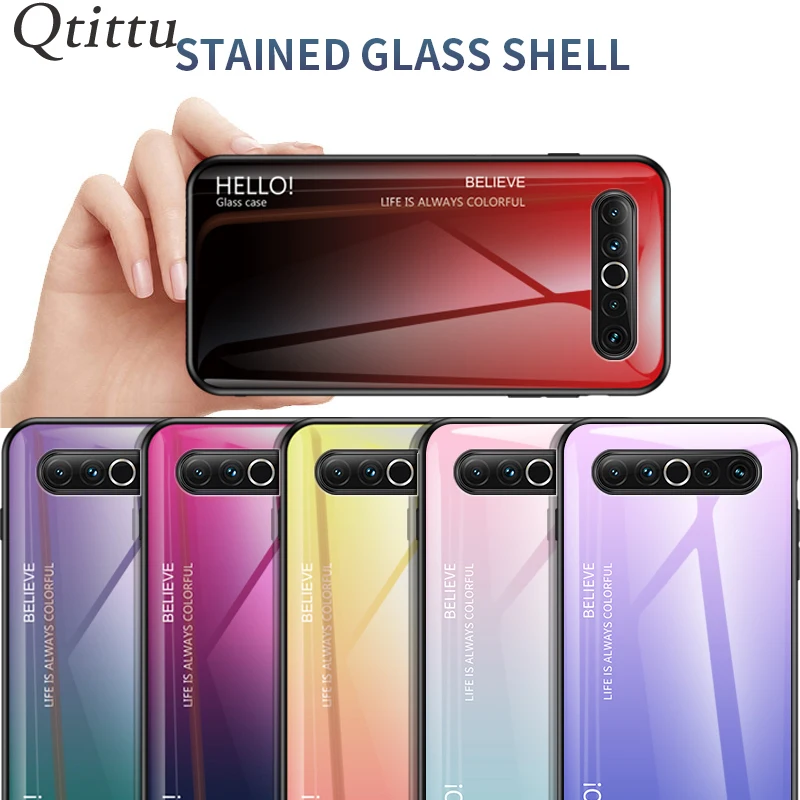 Чехол для телефона Meizu 17 защитный чехол с роскошным градиентным закаленным