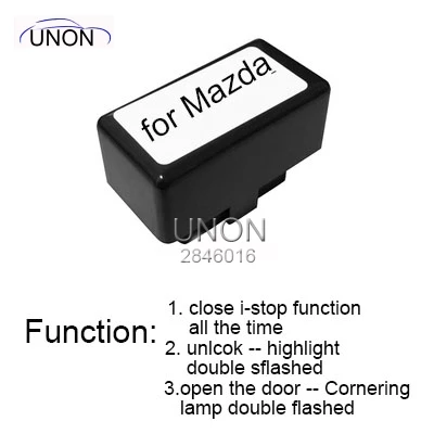 Close i-stop Autostop функция Start-Stop для Mazda Atenza Axela CX-5 автомобильные аксессуары - Название цвета: Close iStop 3fu
